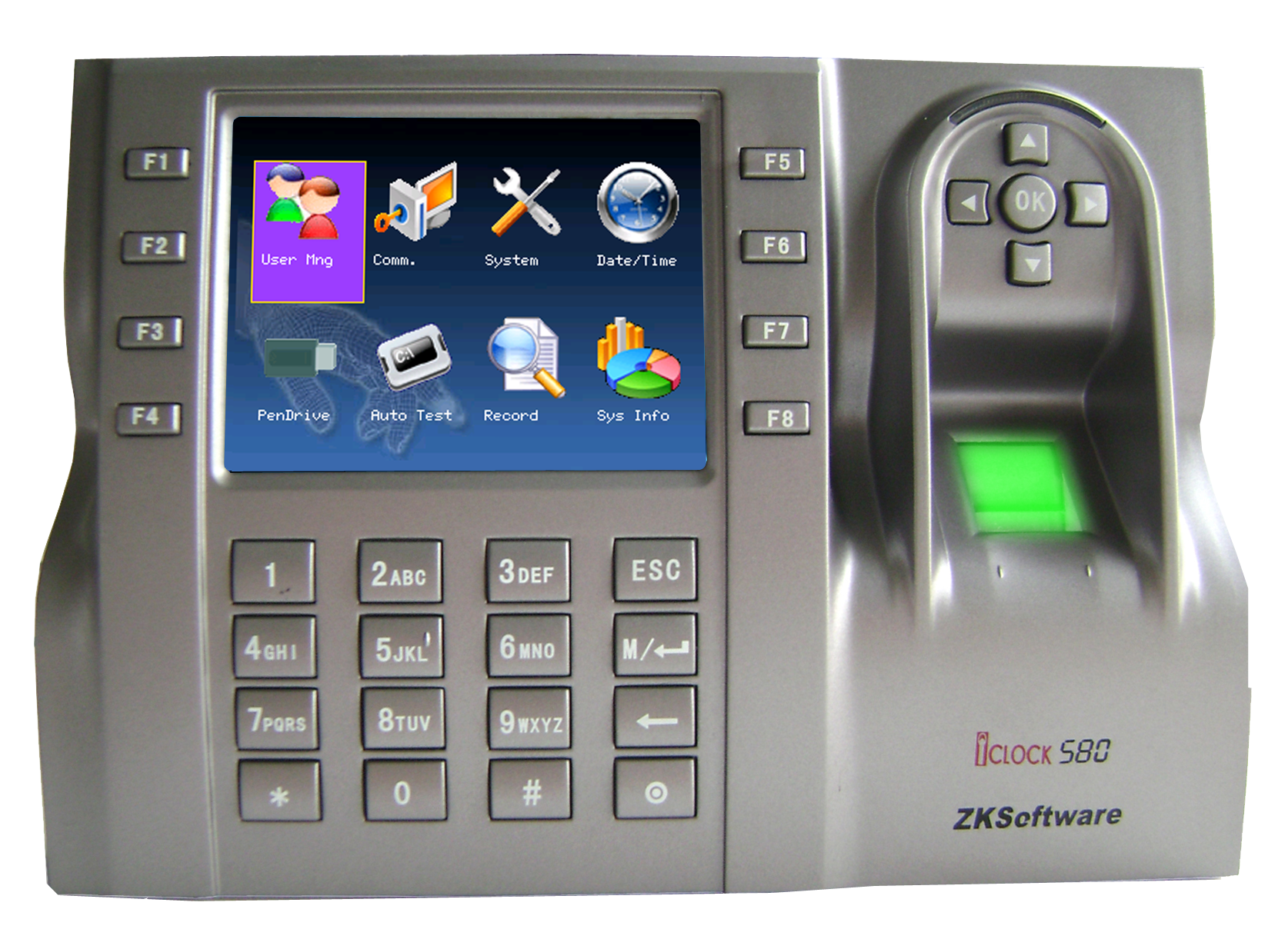 ICLOCK 580 ID